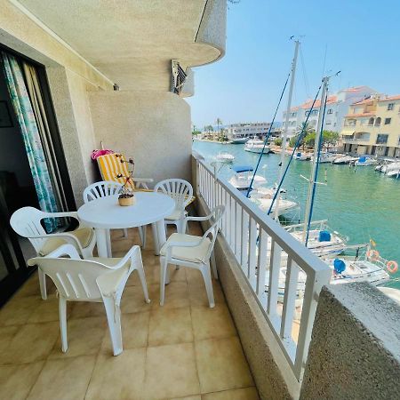 Port Royal B1 2-2 - Apartamento Con Vistas Al Canal - Cerca Playa Empuriabrava Exteriör bild